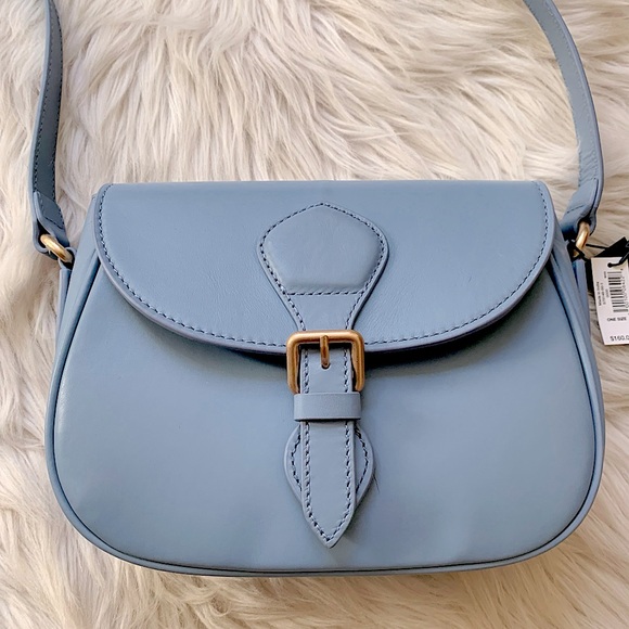 Banana Republic Blue Thistle Crossbody Bag - NWT - Picture 2 of 12